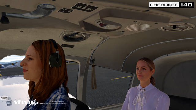 vFlyteAir Piper Cherokee 140 (X-Plane 12)