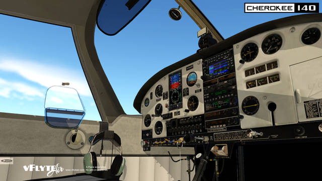 vFlyteAir Piper Cherokee 140 (X-Plane 12)