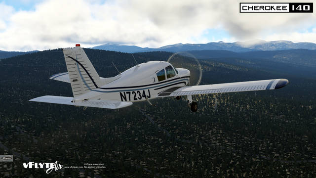 vFlyteAir Piper Cherokee 140 (X-Plane 12)