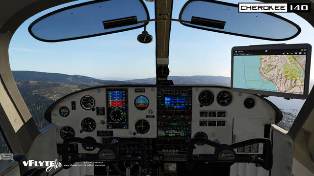 vFlyteAir Piper Cherokee 140 (X-Plane 12)