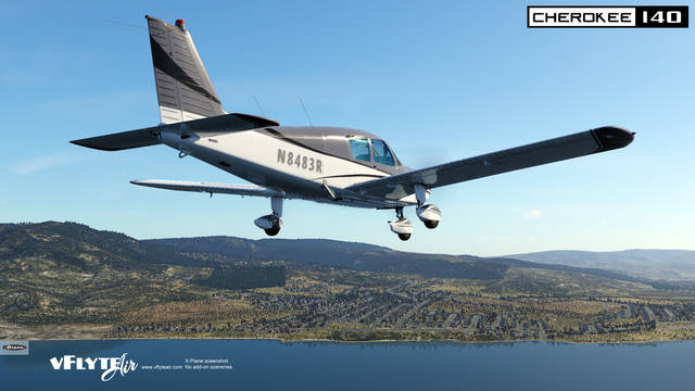 vFlyteAir Piper Cherokee 140 (X-Plane 12)