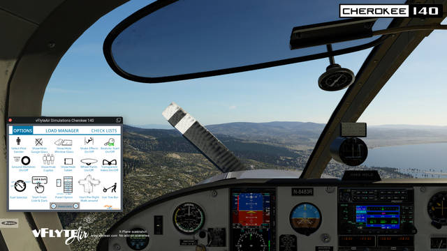 vFlyteAir Piper Cherokee 140 (X-Plane 12)