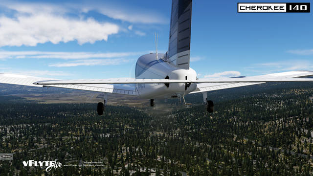 vFlyteAir Piper Cherokee 140 (X-Plane 12)