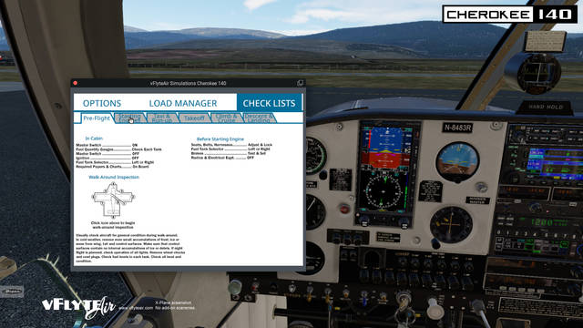 vFlyteAir Piper Cherokee 140 (X-Plane 12)