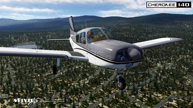 vFlyteAir Piper Cherokee 140 (X-Plane 12)