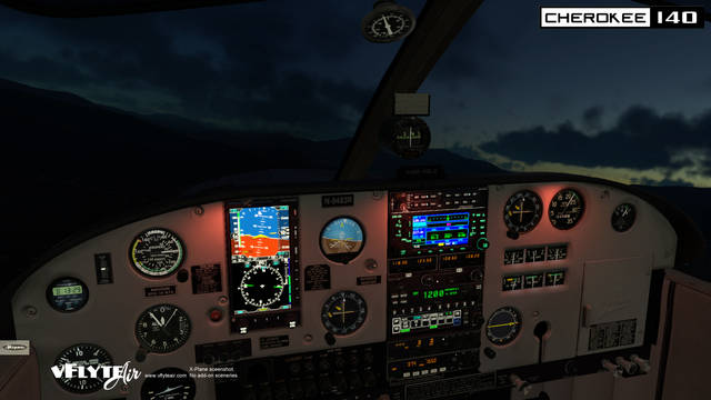 vFlyteAir Piper Cherokee 140 (X-Plane 12)