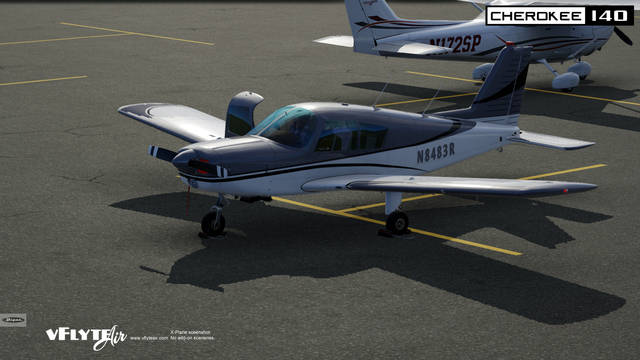 vFlyteAir Piper Cherokee 140 (X-Plane 12)