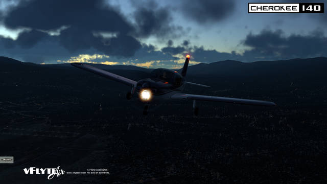 vFlyteAir Piper Cherokee 140 (X-Plane 12)