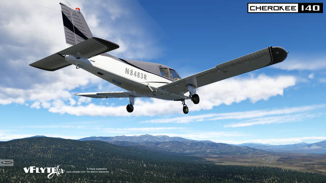 vFlyteAir Piper Cherokee 140 (X-Plane 12)