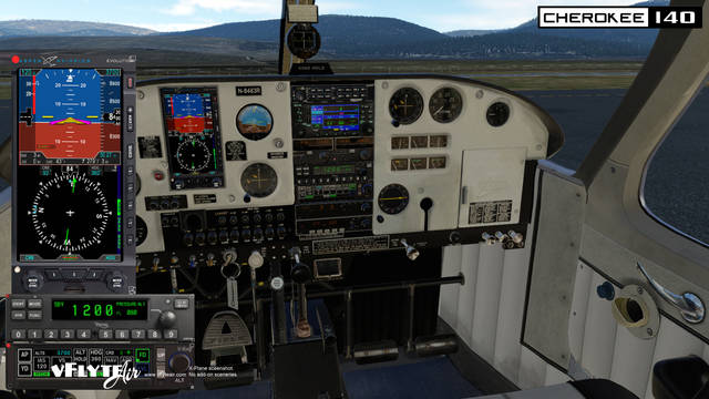 vFlyteAir Piper Cherokee 140 (X-Plane 12)