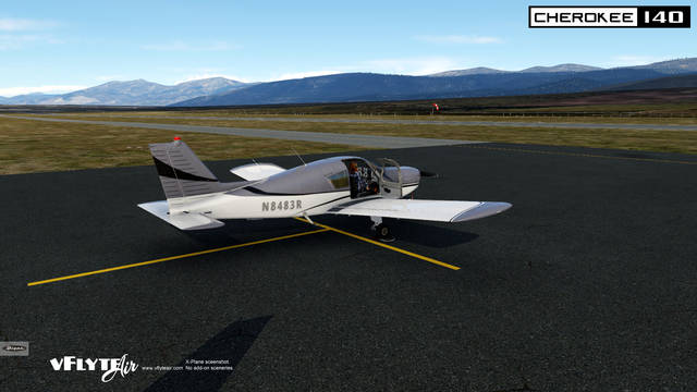 vFlyteAir Piper Cherokee 140 (X-Plane 12)