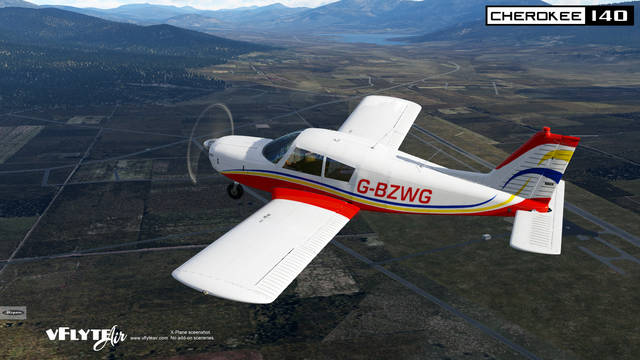 vFlyteAir Piper Cherokee 140 (X-Plane 12)