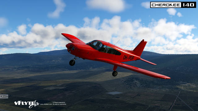 vFlyteAir Piper Cherokee 140 (X-Plane 12)