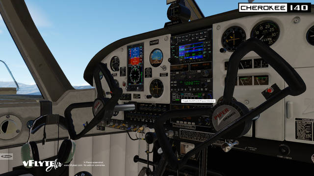 vFlyteAir Piper Cherokee 140 (X-Plane 12)