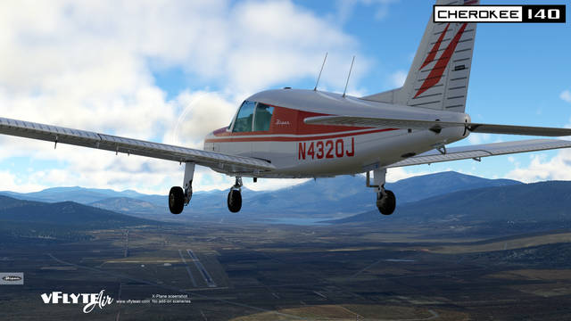 vFlyteAir Piper Cherokee 140 (X-Plane 12)