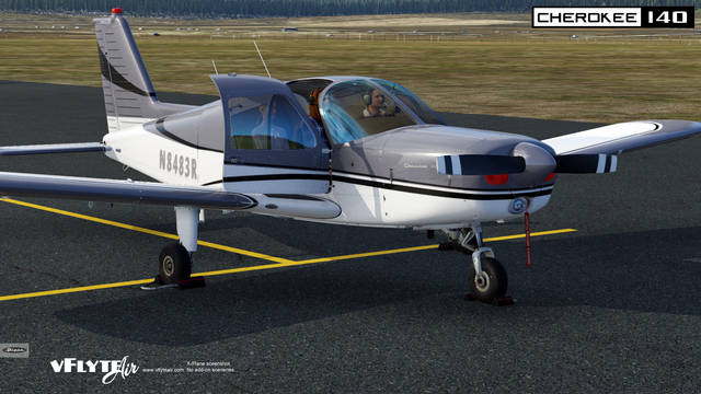 vFlyteAir Piper Cherokee 140 (X-Plane 12)
