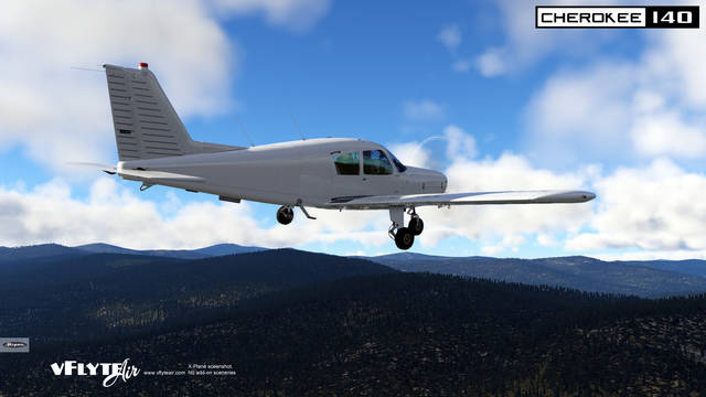 vFlyteAir Piper Cherokee 140 (X-Plane 12)