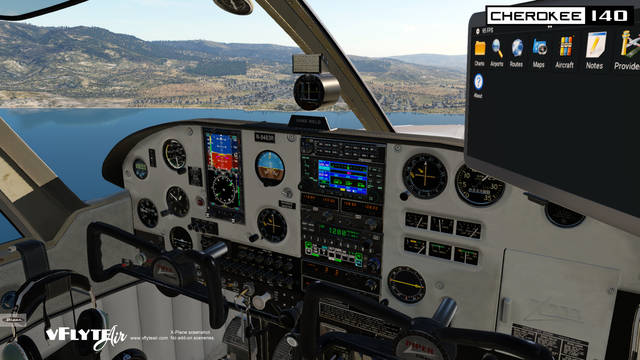 vFlyteAir Piper Cherokee 140 (X-Plane 12)