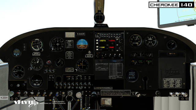 vFlyteAir Piper Cherokee 140 (X-Plane 12)