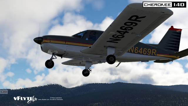 vFlyteAir Piper Cherokee 140 (X-Plane 12)