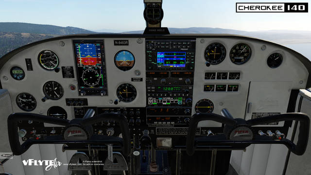 vFlyteAir Piper Cherokee 140 (X-Plane 12)