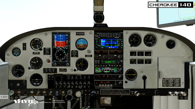 vFlyteAir Piper Cherokee 140 (X-Plane 12)