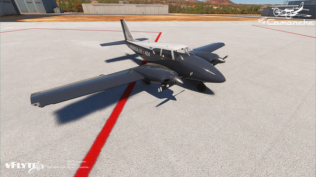 vFlyteAir Piper PA-30 Twin Comanche (MSFS)