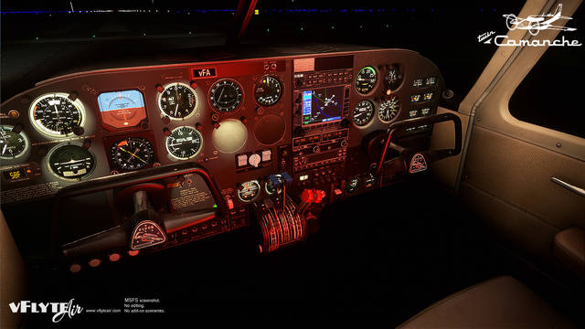 vFlyteAir Piper PA-30 Twin Comanche (MSFS)