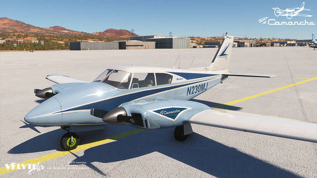 vFlyteAir Piper PA-30 Twin Comanche (MSFS)