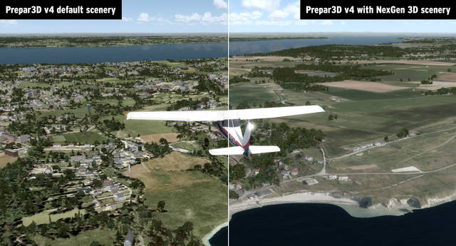 VFR Real Scenery NexGen 3D – Vol. 1: Southern England & South Wales