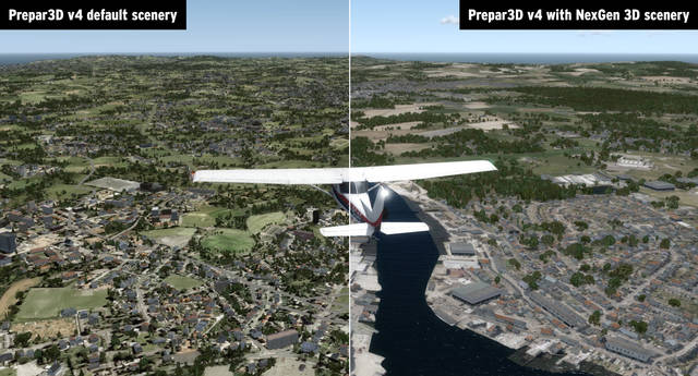 VFR Real Scenery NexGen 3D – Vol. 1: Southern England & South Wales